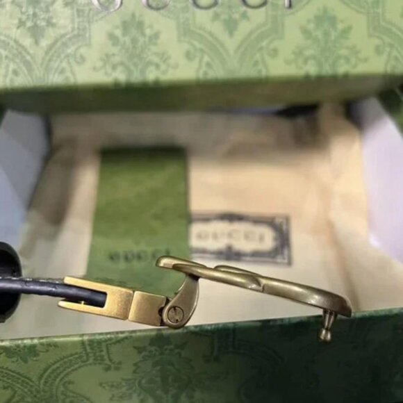 Gucci Double G Reversible Belt Sz 90cm - Picture 3 of 6